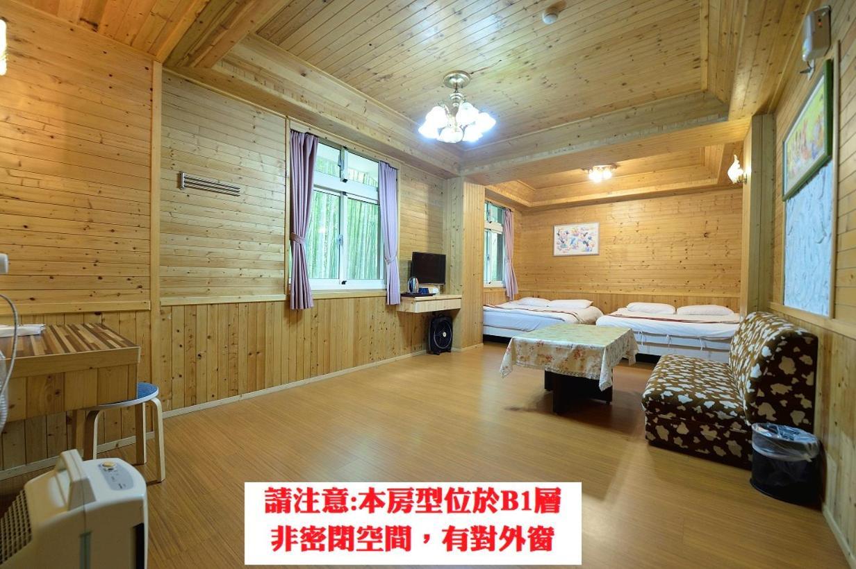 溪頭桂竹山莊民宿 Lugu Extérieur photo